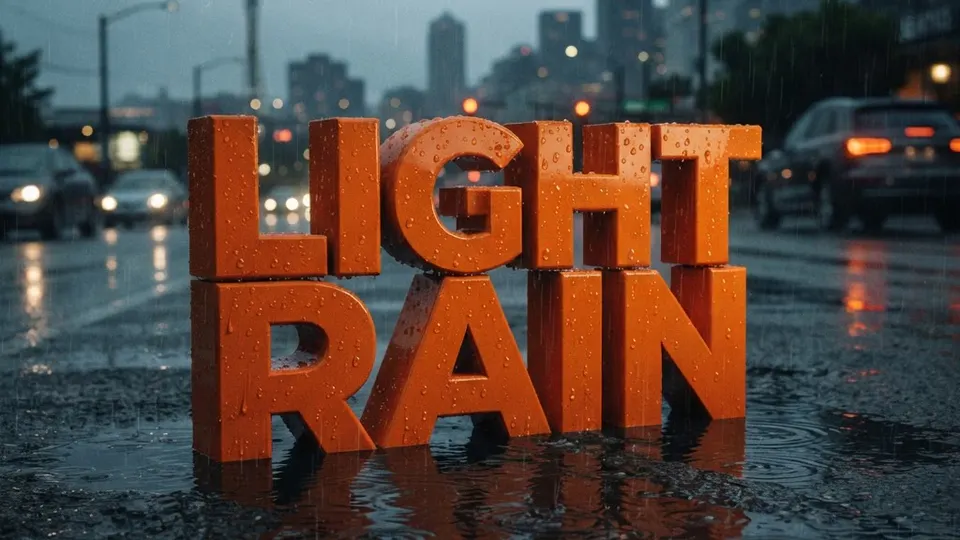 Weather title card: Seattle, WA Weather: Mild Labor Day Outlook with Slight Rain Risks