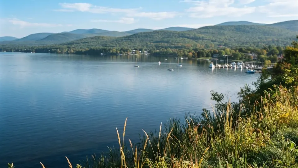 Weather title card: Vermont Weather: 71° Cool-Down For Labor Day Weekend in Burlington