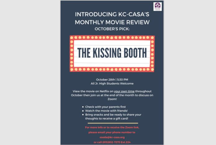 kccasa the kissing booth