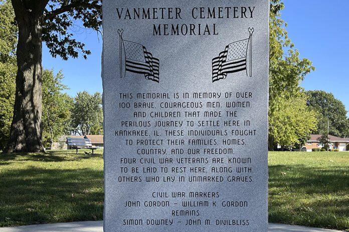 VanMeter Cemetery Memorial Bradley Illinois