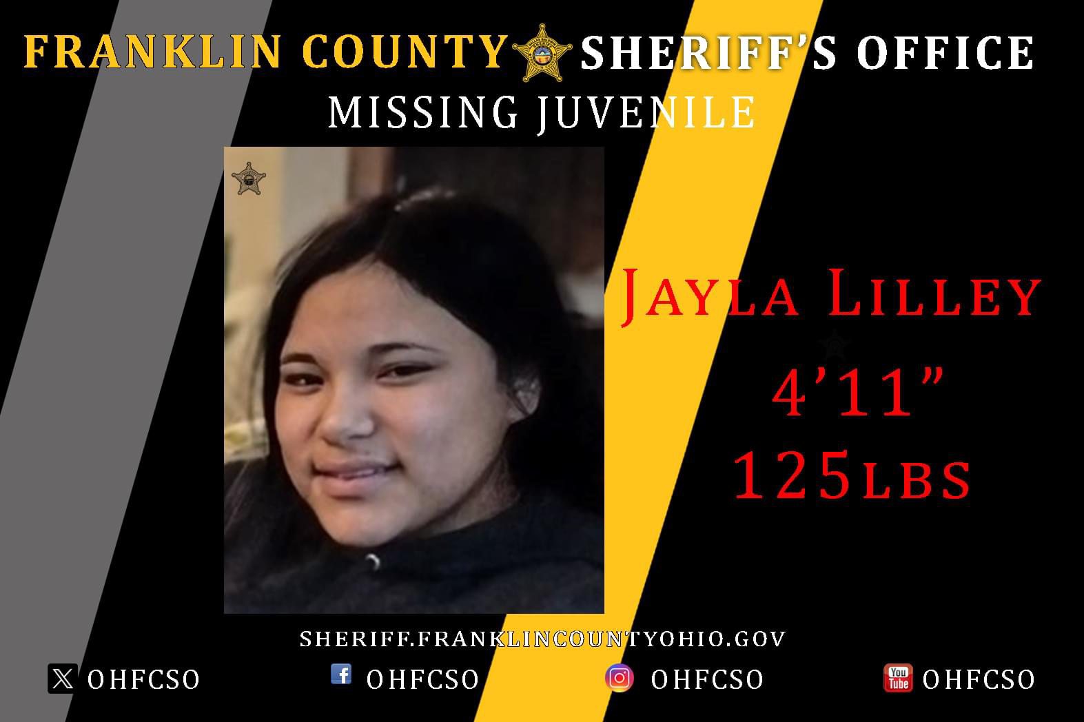 Urgent Search In Ohio For Missing 15 Year Old Girl With Montana Ties Country Herald 6880