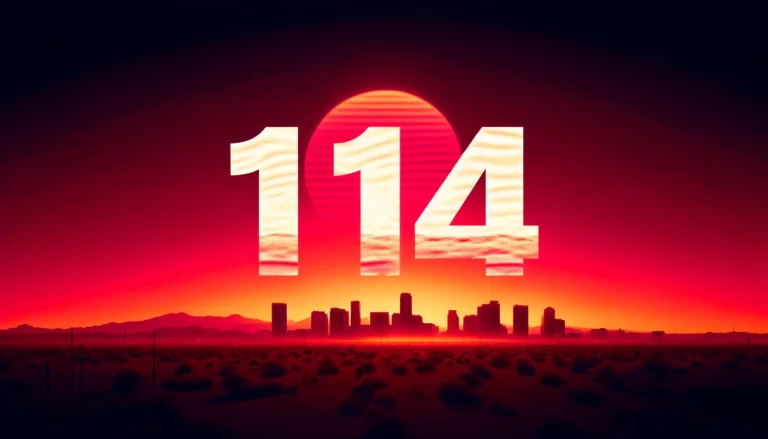 Arizona Weather Alert: Extreme Heat Warning in Effect Through Friday with Temps Near 114°F