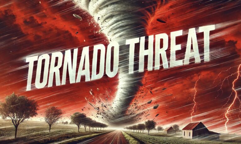 Texarkana Weather: Tornado Threat and Large Hail Possible Sunday Evening