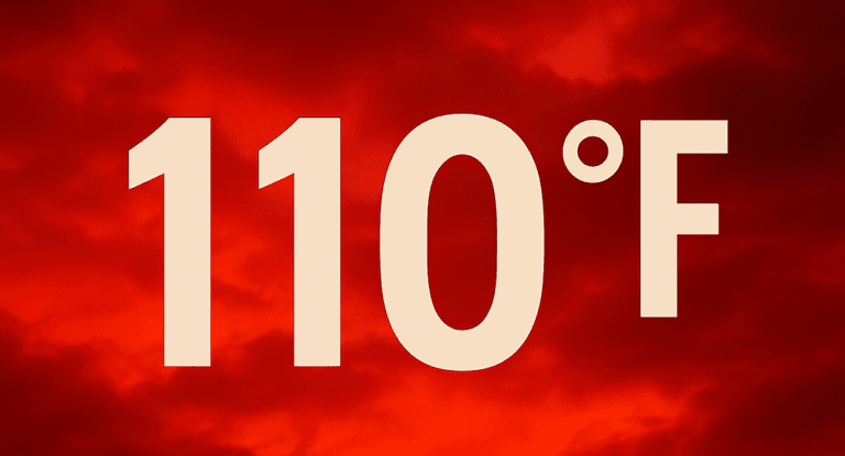 North Texas & Southern Oklahoma: Heat Illness Risk Peaks Thursday, 105–110° Index Through Evening