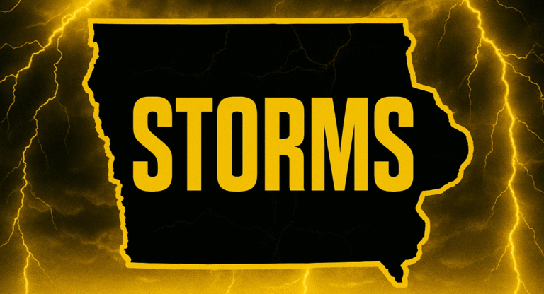 Central and Eastern Iowa Weather Alert: Up to 8 Inches of Rain Possible Saturday and Sunday