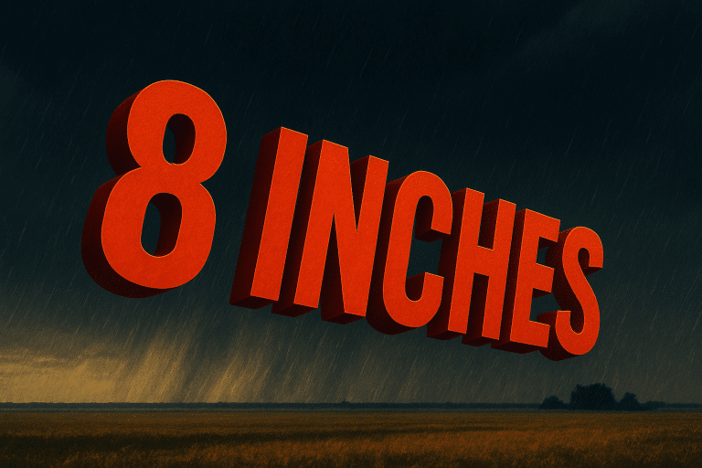 Upper Mississippi River Flood Alert: Iowa-Illinois Border Could See Up to 8 Inches of Rain Saturday and Sunday