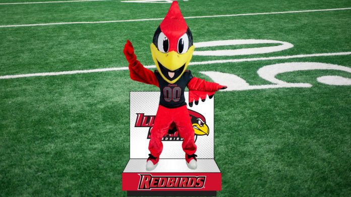 Illinois State Redbirds Reggie Redbird Bobblehead (2)